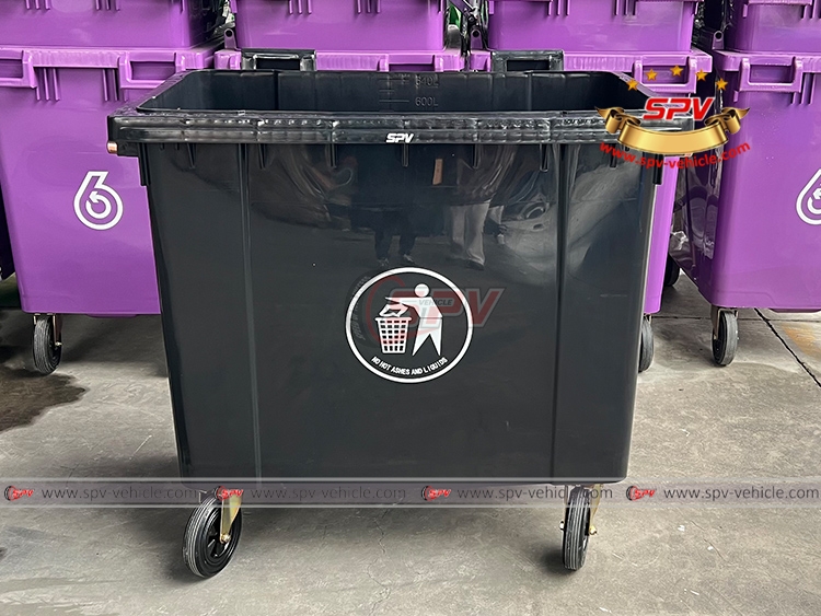 SPV 660L Plastic Dustbins